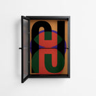 JJ - Wall Cabinet - Oluwasheyi Adebayo - Antracite - Reeded glass