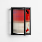 Parallel Mirage - Wall Cabinet - Oluwasheyi Adebayo - Antracite - Reeded glass