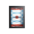 Velvet Dusk - Wall Cabinet - Oluwasheyi Adebayo - Antracite - Reeded glass