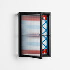Velvet Dusk - Wall Cabinet - Oluwasheyi Adebayo - Antracite - Reeded glass