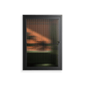 Bad Omen - Wall Cabinet - Kristin Eriksson - Antracite - Reeded glass