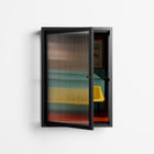 Have You Seen Bert - Wall Cabinet - Kristin Eriksson - Antracite - Reeded glass