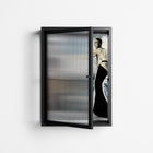 Balance - Wall Cabinet - Sophie Goudman-Peachey - Antracite - Reeded glass