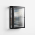 Balance - Wall Cabinet - Sophie Goudman-Peachey - Antracite - Reeded glass