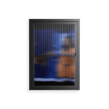 Blue Velvet - Wall Cabinet - Sophie Goudman-Peachey - Antracite - Reeded glass