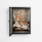 We Are Who We Are - Wall Cabinet - Sophie Goudman-Peachey - Antracite - Reeded glass