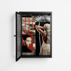 Where We Belong - Wall Cabinet - Sophie Goudman-Peachey - Antracite - Reeded glass