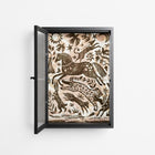 Delight Pink - Wall Cabinet - Diana Catchpole - Antracite - Reeded glass