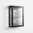 Flight Of Fancy - Wall Cabinet - Diana Catchpole - Antracite - Reeded glass