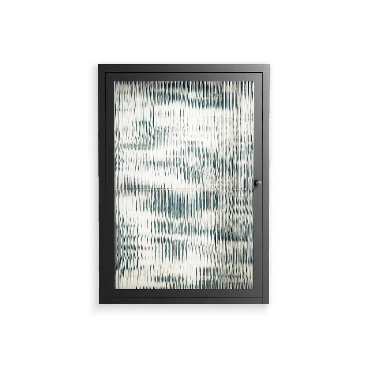 Ode to Summer 3 - Wall Cabinet - Diana Catchpole - Antracite - Reeded glass