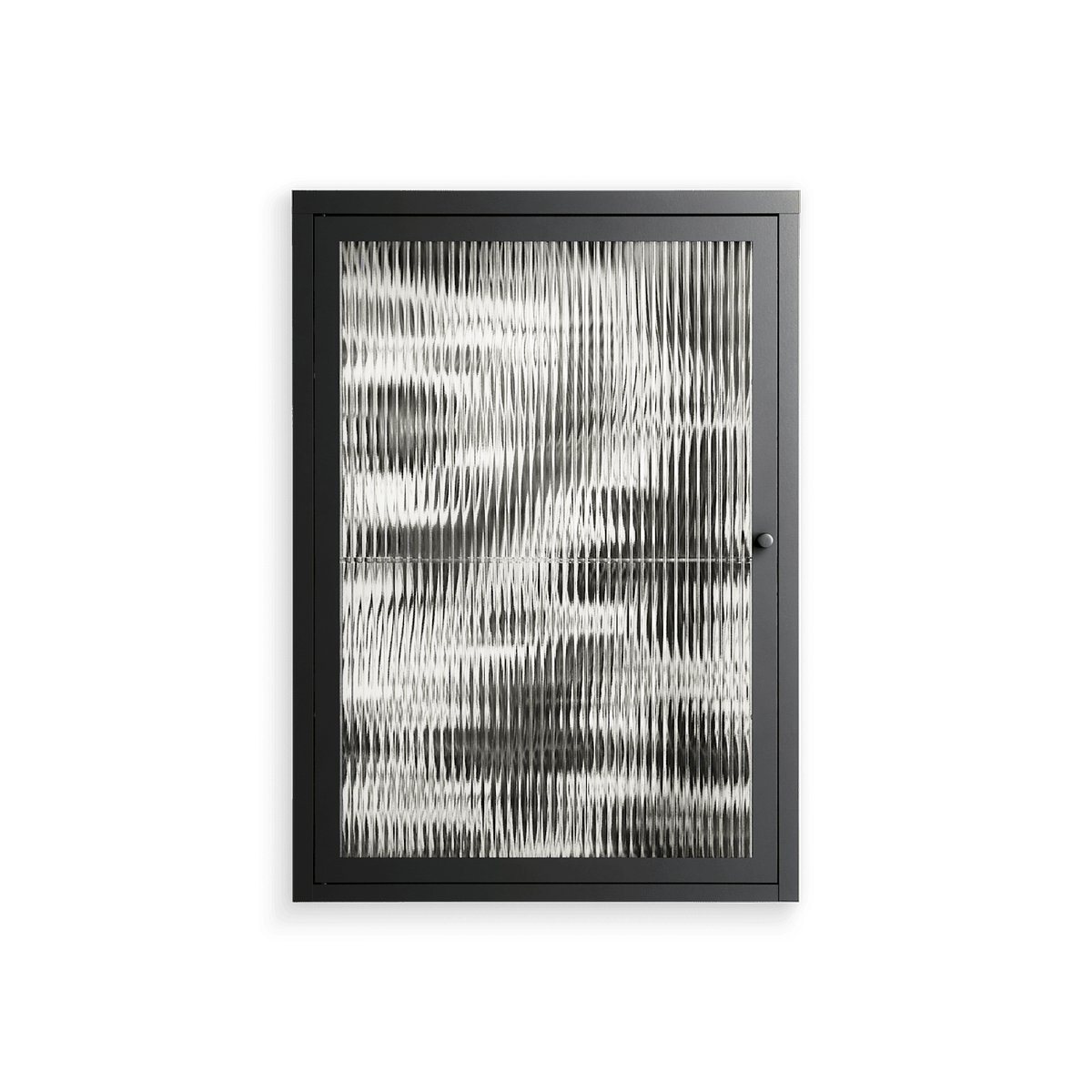 Ode to Summer 4 - Wall Cabinet - Diana Catchpole - Antracite - Reeded glass