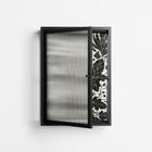 Ode to Summer 4 - Wall Cabinet - Diana Catchpole - Antracite - Reeded glass