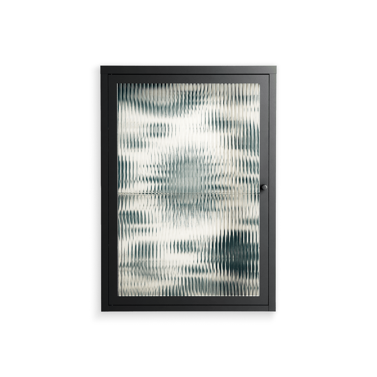 Ode to Summer 6 - Wall Cabinet - Diana Catchpole - Antracite - Reeded glass
