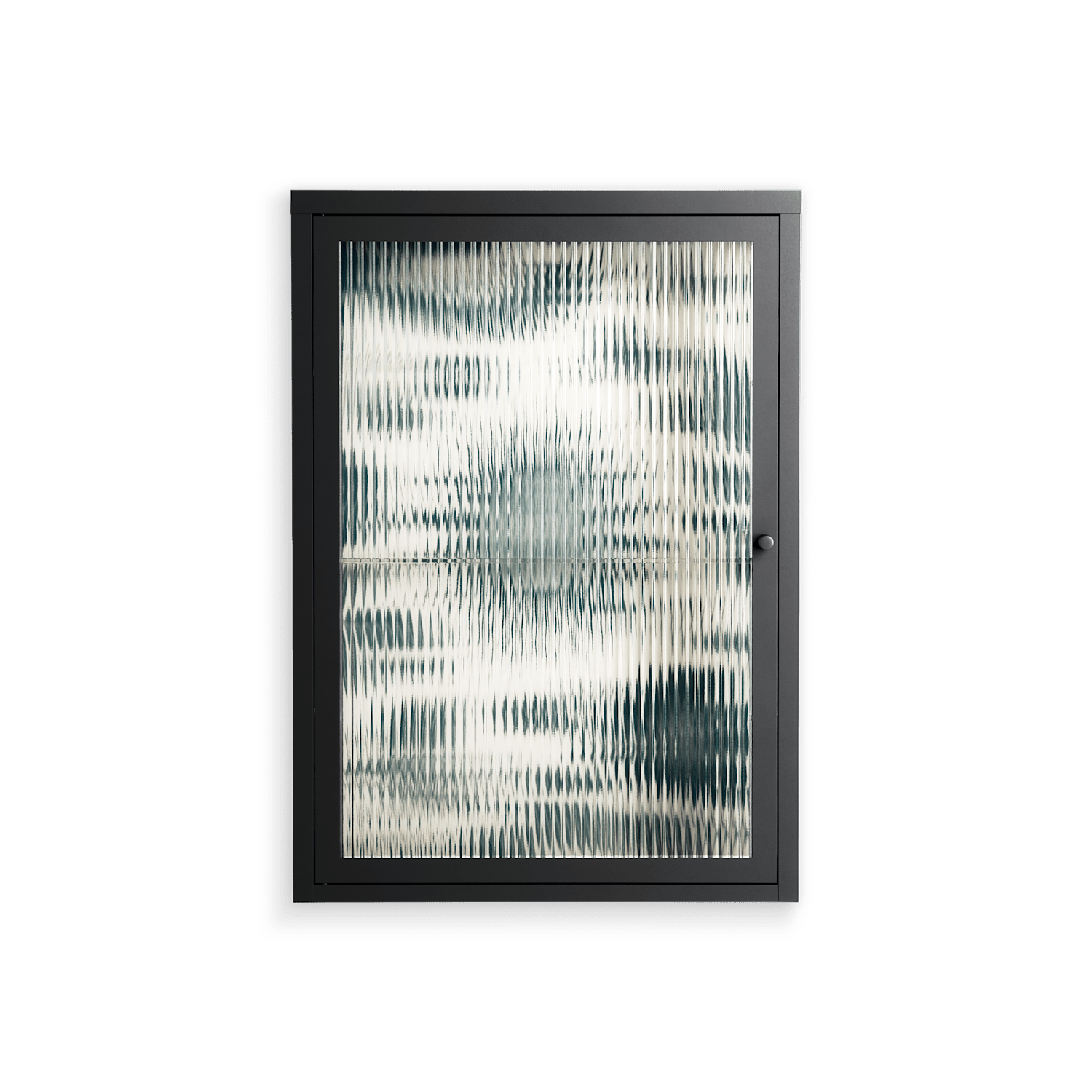 Ode to Summer 6 - Wall Cabinet - Diana Catchpole - Antracite - Reeded glass