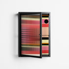 Harmonic - Wall Cabinet - Rikki Hewitt - Antracite - Reeded glass