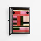 Harmonic - Wall Cabinet - Rikki Hewitt - Antracite - Reeded glass