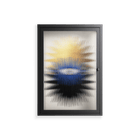 Evil Eye Sun - Wall Cabinet - Mo Kalache - Antracite - Reeded glass