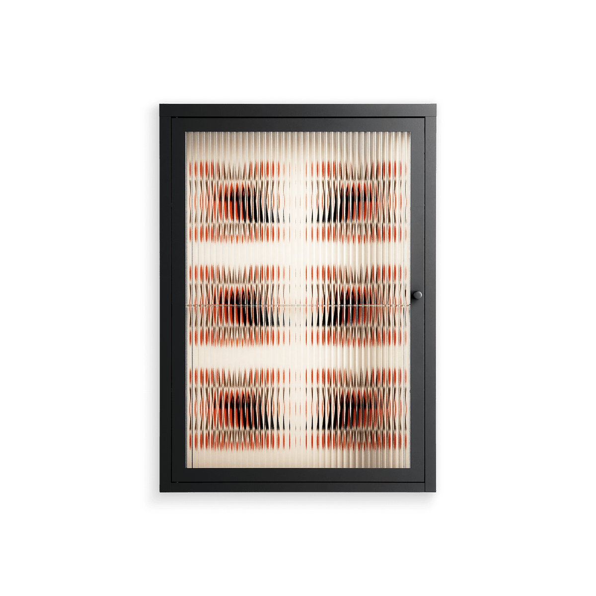 Crow Del Sol - Wall Cabinet - Ethan Fender - Antracite - Reeded glass