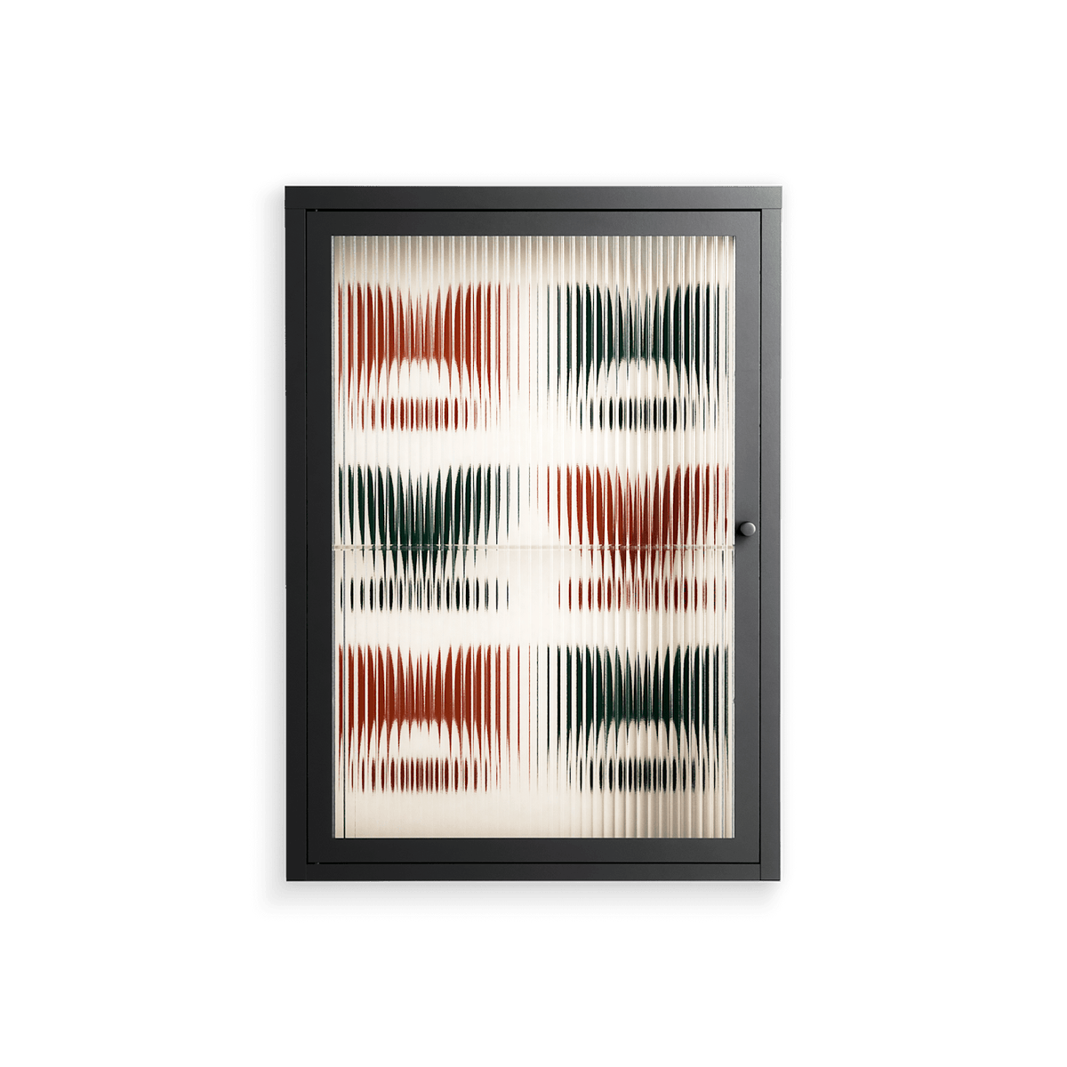 Curious Creatures - Wall Cabinet - Ethan Fender - Antracite - Reeded glass