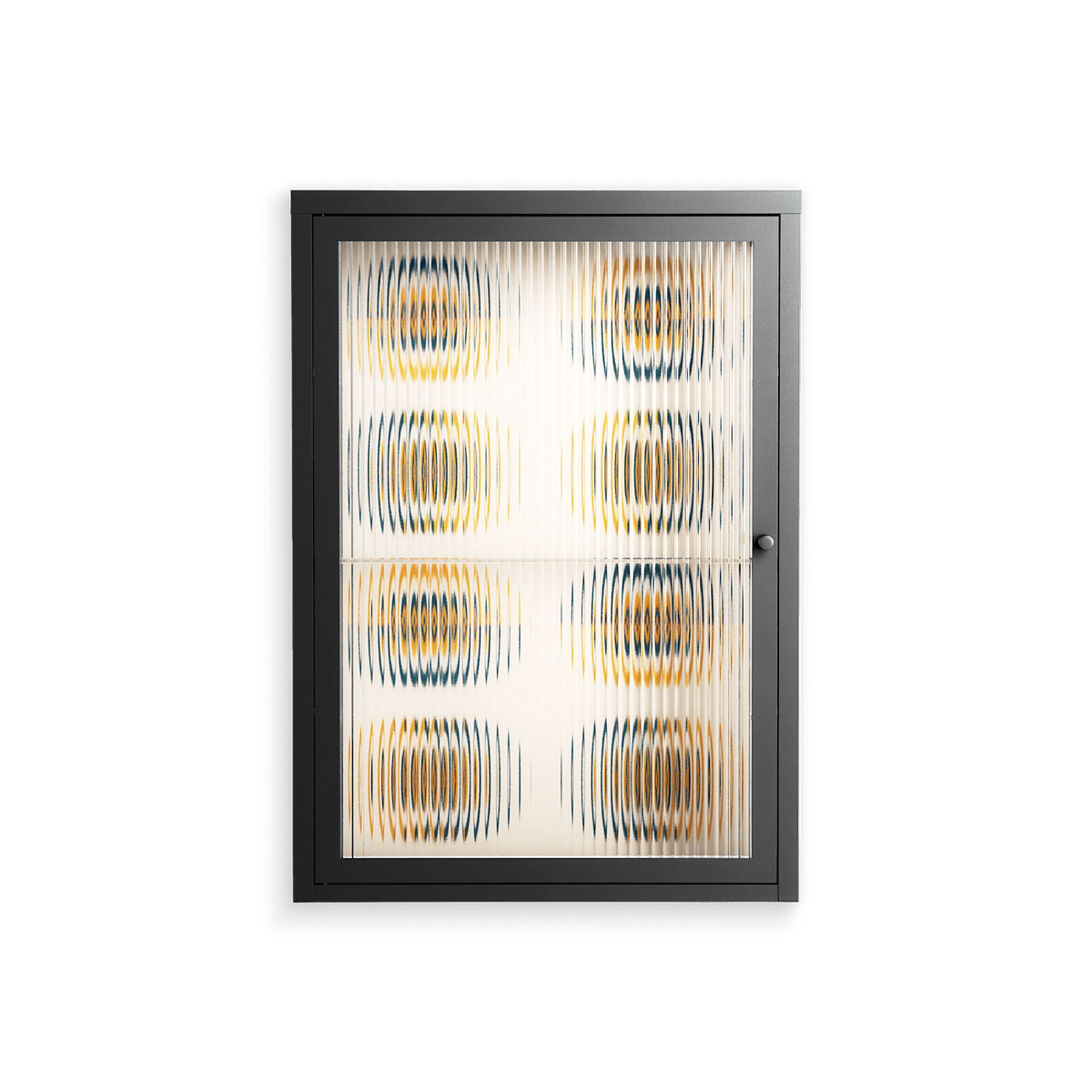 Gleam Dusk - Wall Cabinet - Ethan Fender - Antracite - Reeded glass