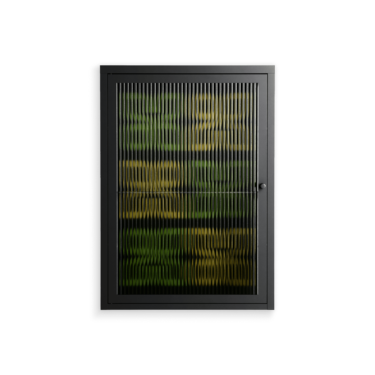 Ultra Bloom - Wall Cabinet - Ethan Fender - Antracite - Reeded glass