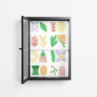 Shapes - Wall Cabinet - Lydia Greaves - Antracite - Reeded glass