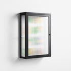 Shapes - Wall Cabinet - Lydia Greaves - Antracite - Reeded glass