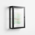 Bouquets - Wall Cabinet - Lydia Greaves - Antracite - Reeded glass