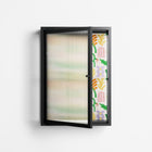 Shapes Cream - Wall Cabinet - Lydia Greaves - Antracite - Reeded glass