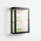 Shapes Cream - Wall Cabinet - Lydia Greaves - Antracite - Reeded glass