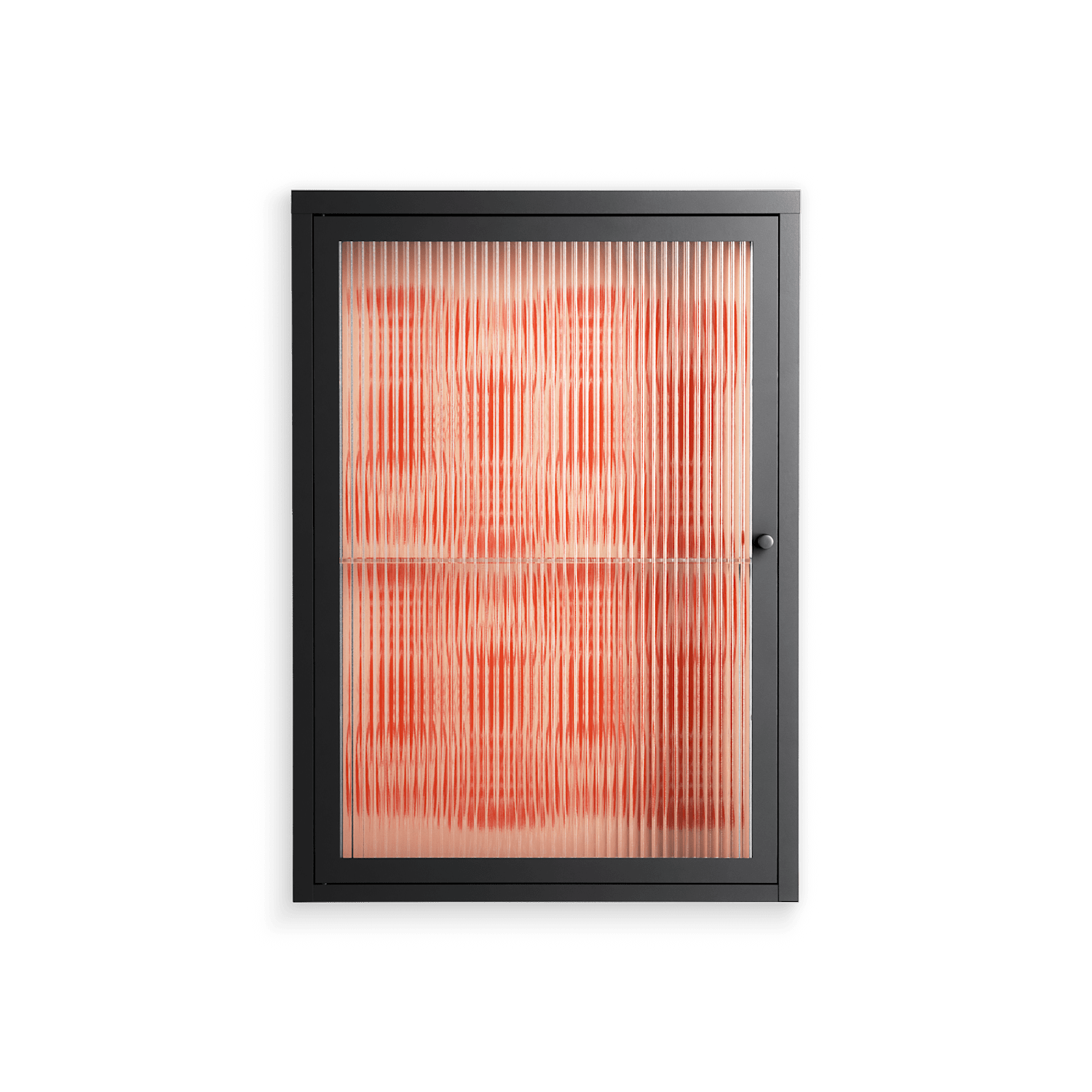 Lobsters - Wall Cabinet - Lydia Greaves - Antracite - Reeded glass