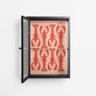 Lobsters - Wall Cabinet - Lydia Greaves - Antracite - Reeded glass