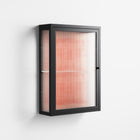 Lobsters - Wall Cabinet - Lydia Greaves - Antracite - Reeded glass