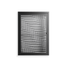Rectangle In Rectangle - Wall Cabinet - Guido De Boer - Antracite - Reeded glass