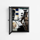 Dreaming With Open Eyes - Wall Cabinet - Sophie Goudman-Peachey - Antracite - Reeded glass