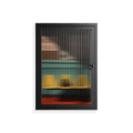 Have You Seen Bert - Wall Cabinet - Kristin Eriksson - Antracite - Reeded glass