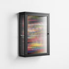 Orbiting Around Herself - Wall Cabinet - Mathilda Kienast - Antracite - Reeded glass