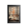 We Are Who We Are - Wall Cabinet - Sophie Goudman-Peachey - Antracite - Reeded glass