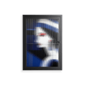 Beyond The Veil Of Consciousness - Wall Cabinet - Mathilda Kienast - Antracite - Reeded glass