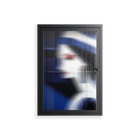 Beyond The Veil Of Consciousness - Wall Cabinet - Mathilda Kienast - Antracite - Reeded glass