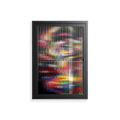 Orbiting Around Herself - Wall Cabinet - Mathilda Kienast - Antracite - Reeded glass