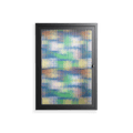 Shapes Blue - Wall Cabinet - Lydia Greaves - Antracite - Reeded glass