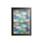 Shapes Blue - Wall Cabinet - Lydia Greaves - Antracite - Reeded glass