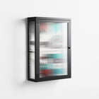 The Dessolution - Wall Cabinet - Mathilda Kienast - Antracite - Reeded glass