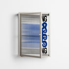 Everything is Confusing - Wall Cabinet - Alexander Khabbazi - Pebble - Reeded glass