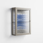 Everything is Confusing - Wall Cabinet - Alexander Khabbazi - Pebble - Reeded glass