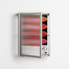 Repeating - Wall Cabinet - Alexander Khabbazi - Pebble - Reeded glass
