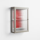 Spring to Summer - Wall Cabinet - Alexander Khabbazi - Pebble - Reeded glass