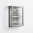 Hounds  - Wall Cabinet - Alexander Khabbazi - Pebble - Reeded glass