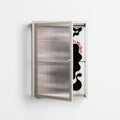 Spring Will Come - Wall Cabinet - Alexander Khabbazi - Pebble - Reeded glass